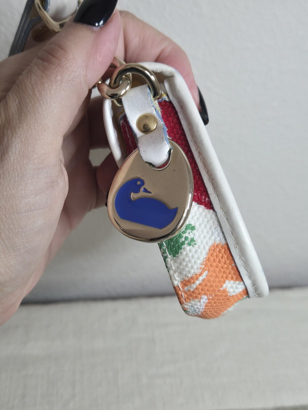 Dooney And Bourke Paint-Splatter Canvas Wristlet - Multicolor - Picture 6 of 9